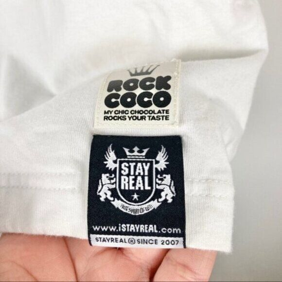 Stay Real Rock Coco Ashin x No2Good Top Streetwear Graphic Shirt Size Medium - Picture 7 of 12